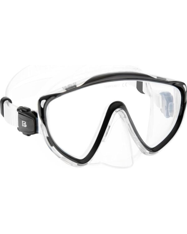 Combo Snorkeling Cressi Tino & Island 2.0 (Negro/Transparente) - Image 2